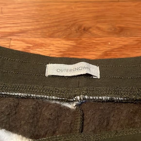 Outerknown- Hightide Sweatshorts‎ in Mangrove Salt Stripe size small - Picture 5 of 12